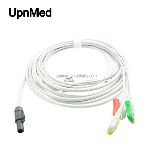 Welch Allyn Propaq LT 3 lead ECG Cable with leadwires