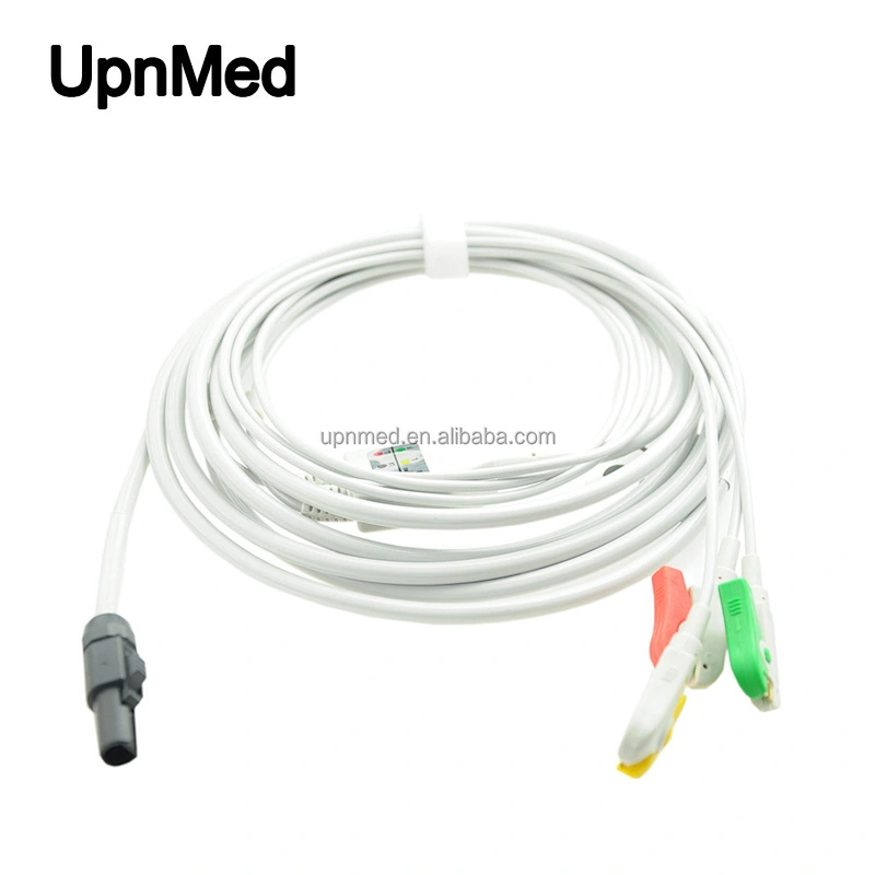 Welch Allyn Propaq LT 3 lead ECG Cable with leadwires