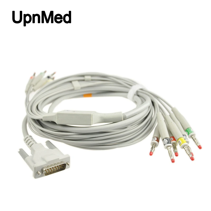 Medical accessories:Cardioline Delta 360/C3 12 lead EKG cable with leadwires