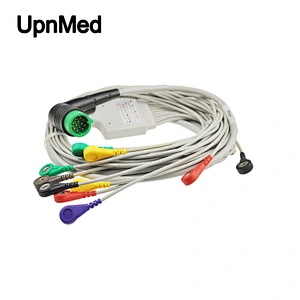 Medtronic Physio Control integrated 10 lead ECG cable with leadwire, 12pins