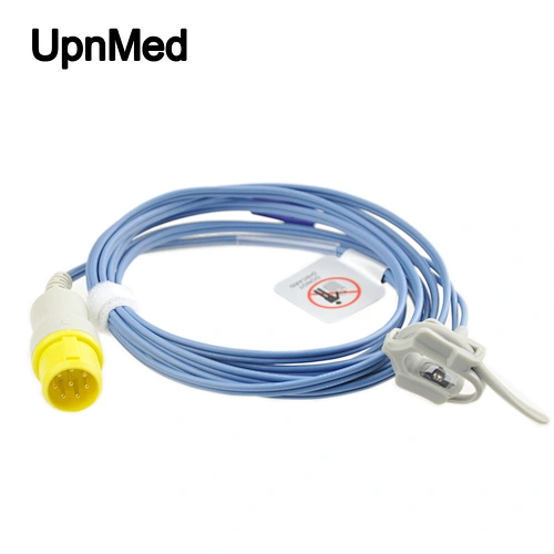 MEK MP1000NT patient monitor spo2 sensor, round 8pins