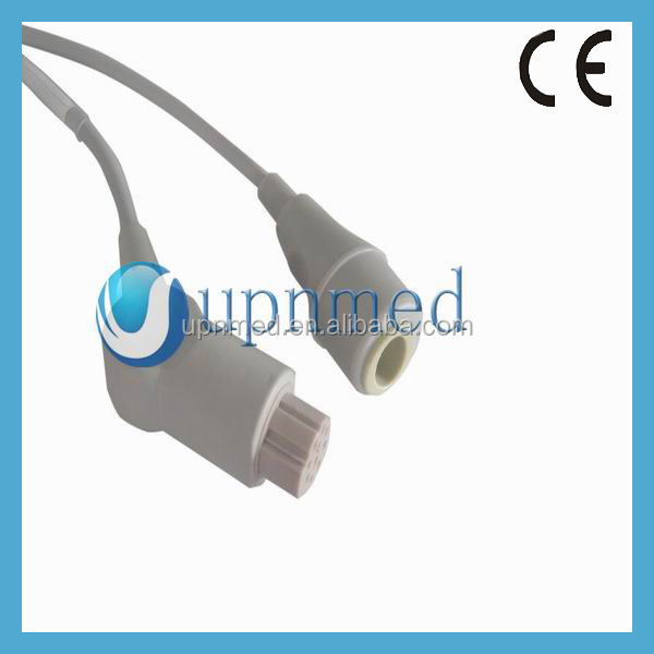 Datex ohmeda-Edward IBP adapter Cable for pressure transducer, 3.6m