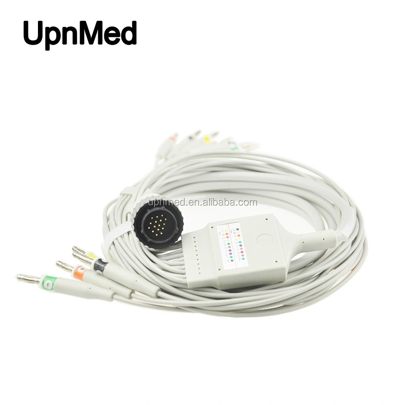Cardioline ECG cable for PC-104 and 10 Lead EKG cable