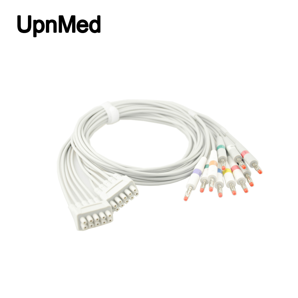 Marquette Multi-Link 10-lead EKG leadwires CASE8000
