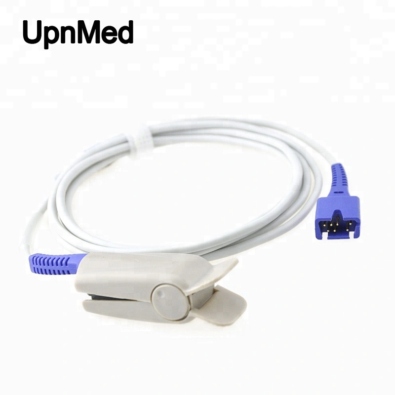 Masimo Spo2 Sensor,DB9 pin finger clip spo2 probe,LNCS -7pin
