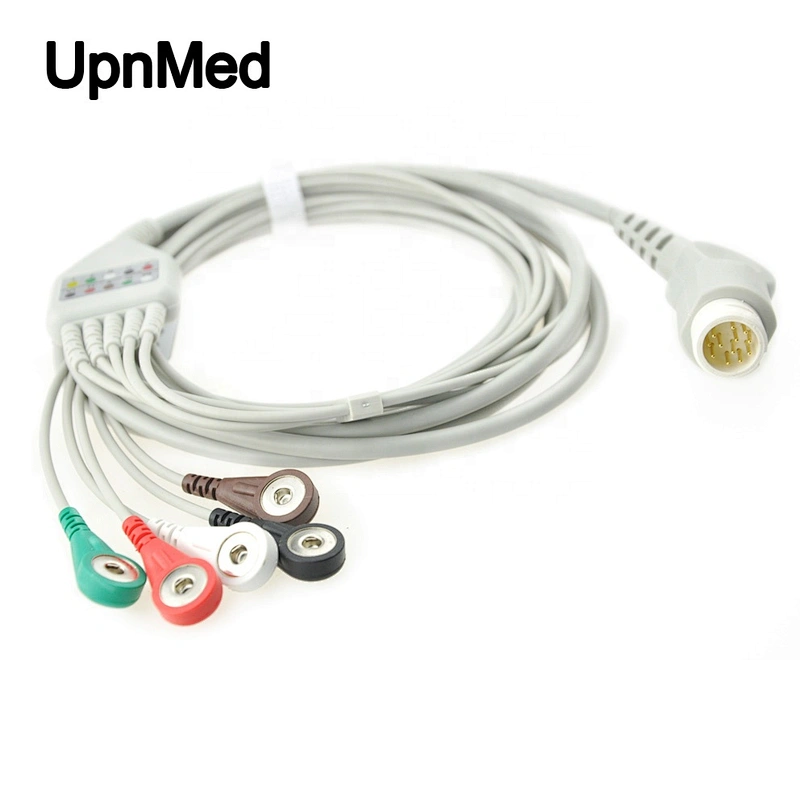 HP SE40 ecg cable with portable ecg
