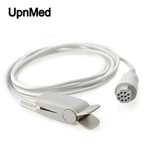 medical accessories datex CS/3 adult finger clip spo2 sensor 2.8m