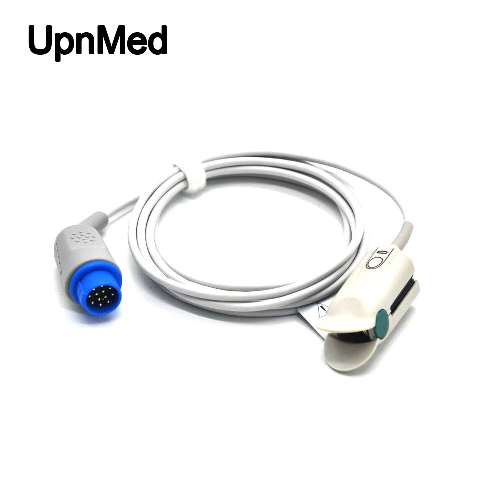 Newtech NeuVision 600 patient monitor adult spo2 sensor, 12pins, 3 Meters