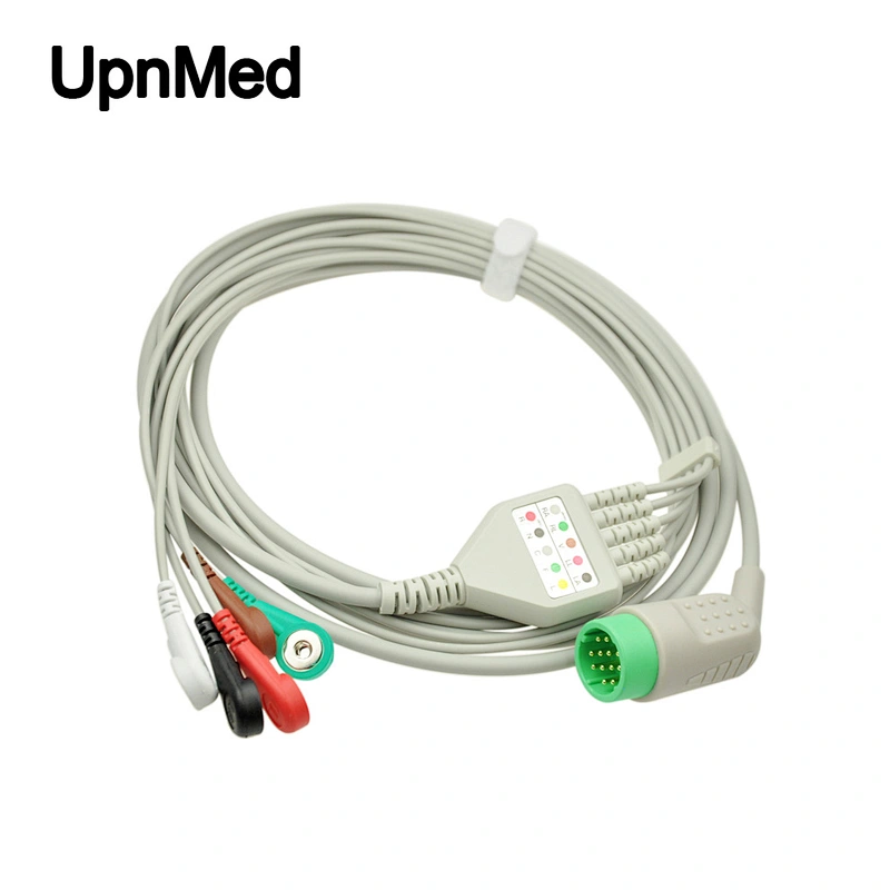 Medtronic Physio-Control Lifepak 12/120 ECG cable, 12pins