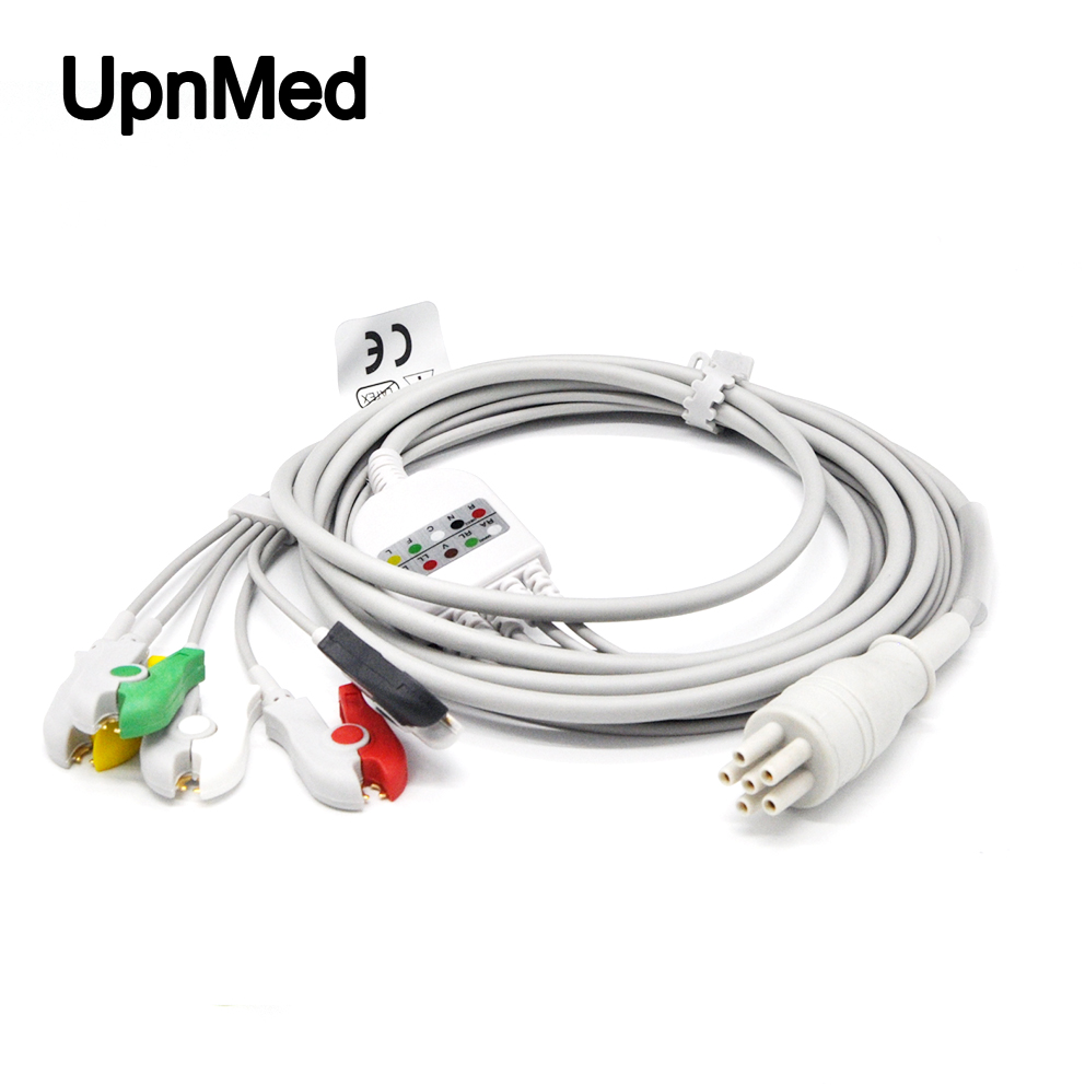 Colin BP88S 3 lead ECG cable with leadwires