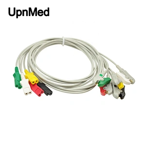 ECG monitor 5 lead snap for medical cables