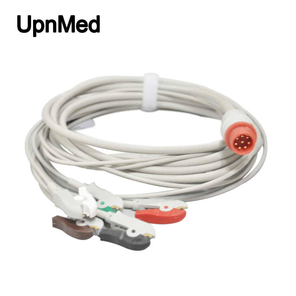 Bionet BM3 5-lead ECG Cable with leadwires
