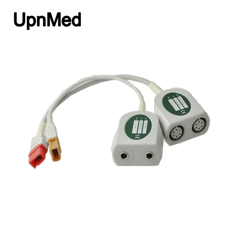 Spacelabs 700-0028-00 to Dual 6-Pin IBP Converter Cable, IBP Adapter Cable