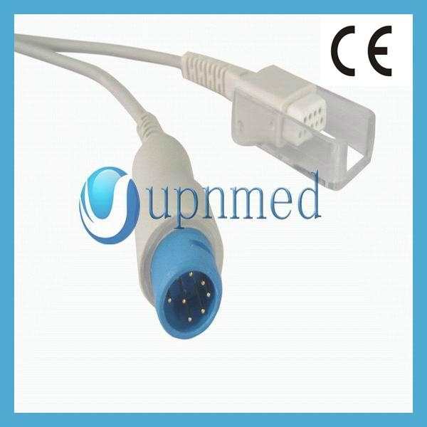 Mindray T5/T8 Spo2 Adapter Cable, Male 7pin to Femal DB9pins, 2.4m
