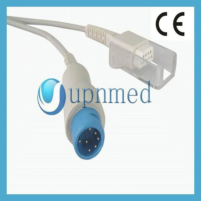 Mindray T5/T8 Spo2 Adapter Cable, Male 7pin to Femal DB9pins, 2.4m