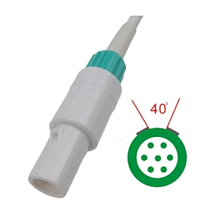 Glodway 5000F pulse oximeter reusable Spo2 Sensor adult finger clip ,7 pin 40 degree