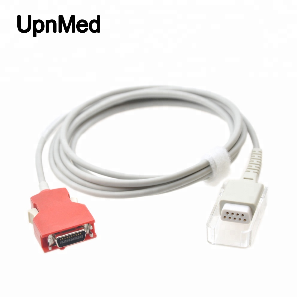 Masimo Rad 7 spo2 Adapter Cable need to masimo spo2 sensor, 20pin to DB9F,red,U719-5A