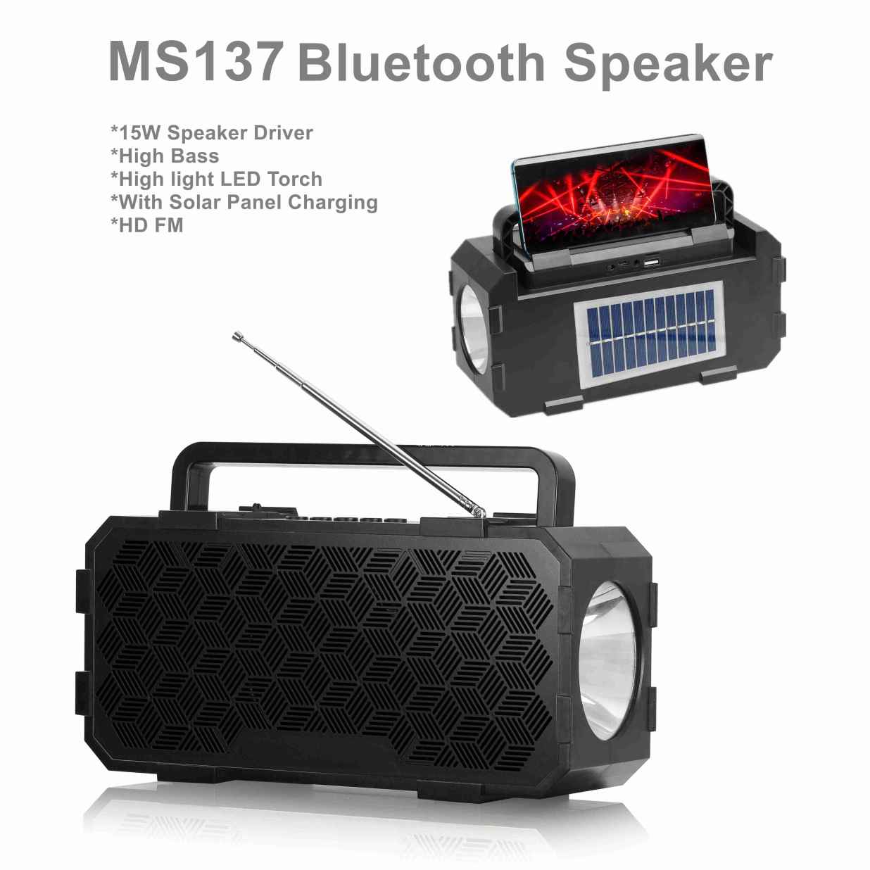 Solar Bluetooth Speaker