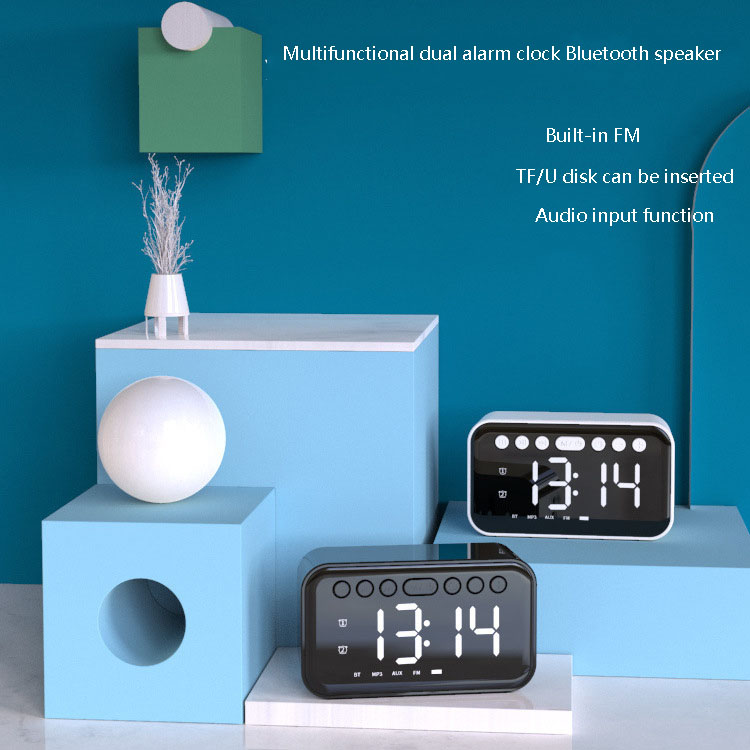 Clock Bluetooth Speaker