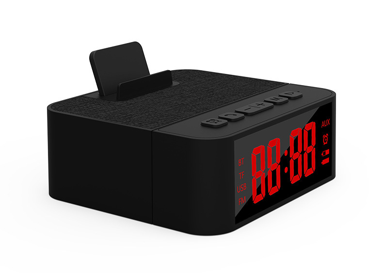 Clock Fabric Bluetooth Speaker