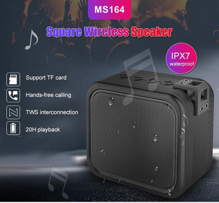 IPX7 Водонепроницаемый HIFI Bluetooth-динамик