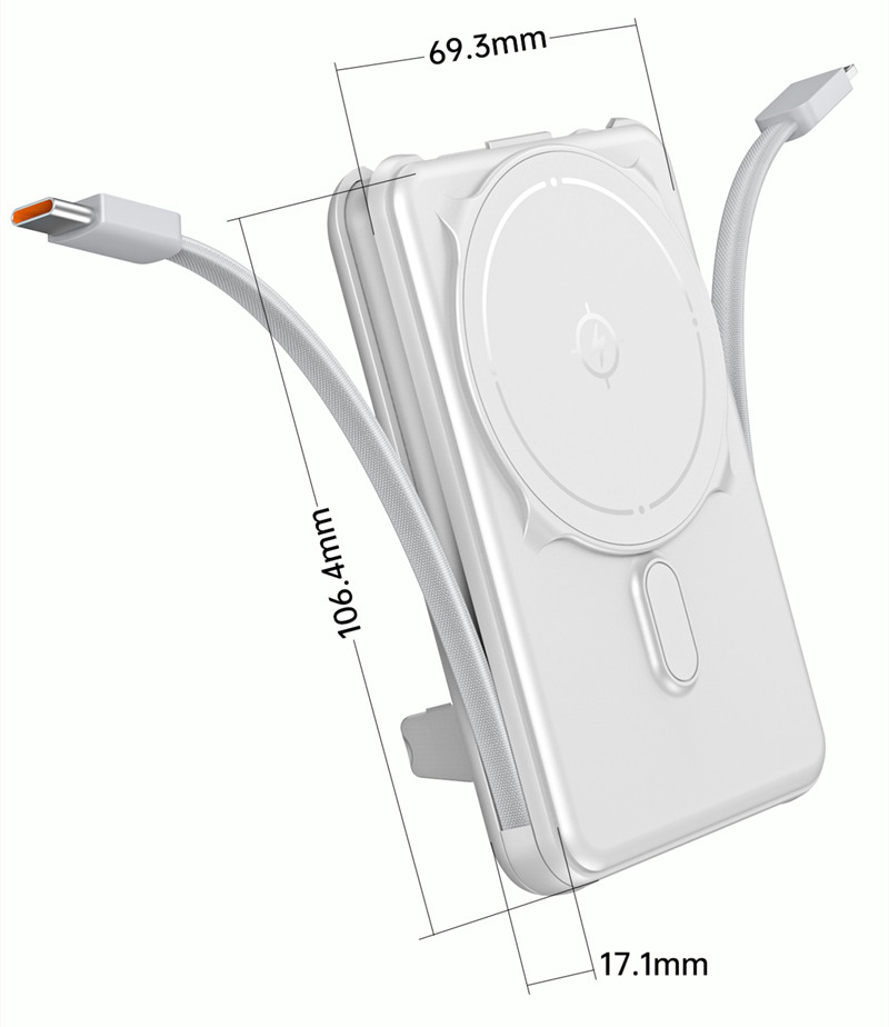 Magsafe Wireless Charger Powerbank 10000mAh