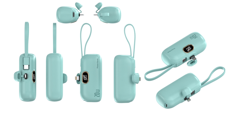 5000mah Power bank mini Capsule Charger Power Station Mini BatteryPack