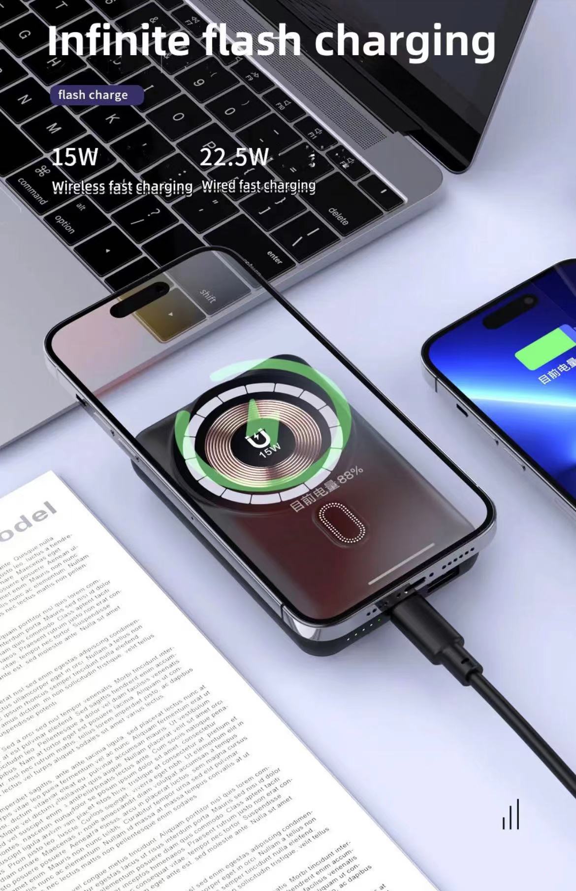 Powerbank 10000mAh Fast charge Powerbank 22.5W