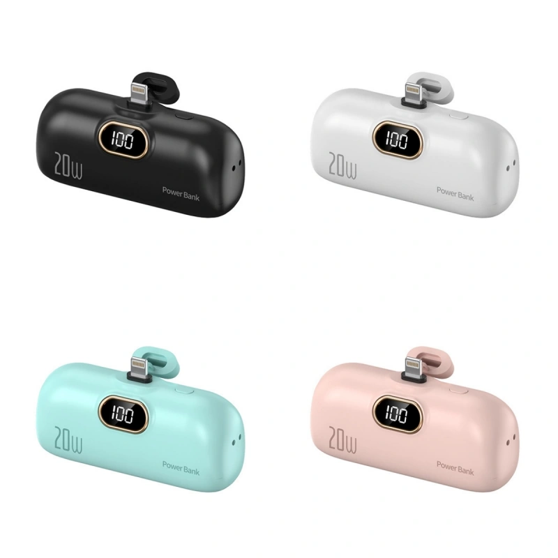 5000mAh Wholesale Capsule Pocket Power Bank