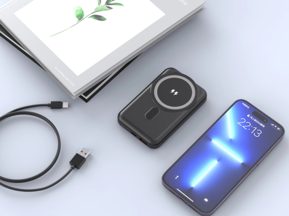 Strong Magnetic Power Bank 10000mah Wireless Quick Fast Charging Powerbank For Iphone