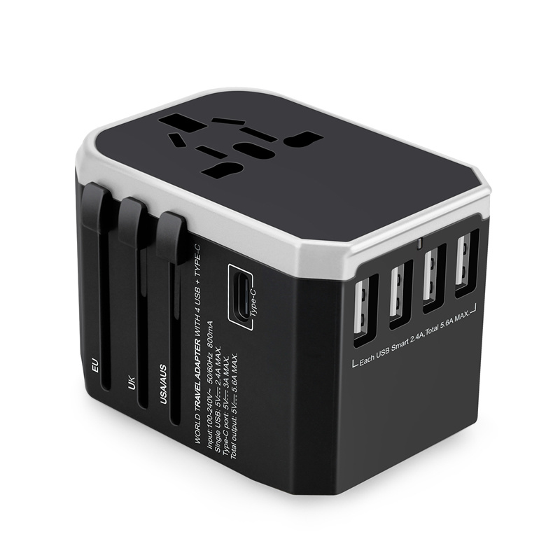 Adaptador de viaje de enchufe universal