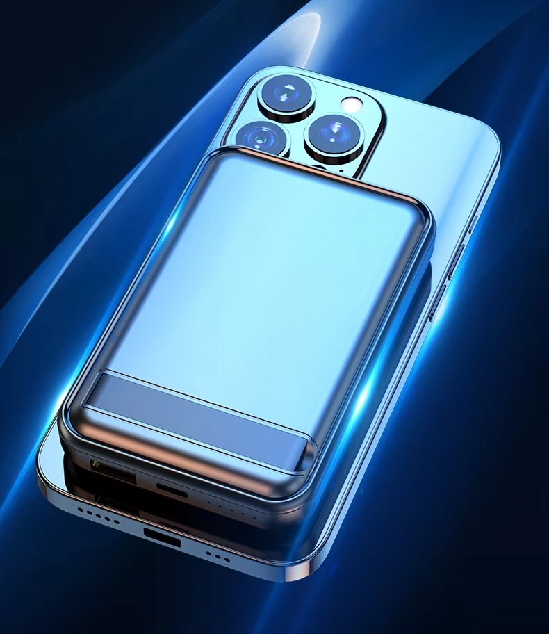 Strong Magnetic Power Bank 10000mah Wireless Quick Fast Charging Powerbank For Iphone
