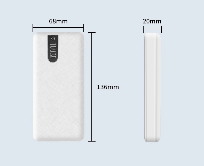 Portable Battery Charger 10000mAh Wireless Charger Powerbank