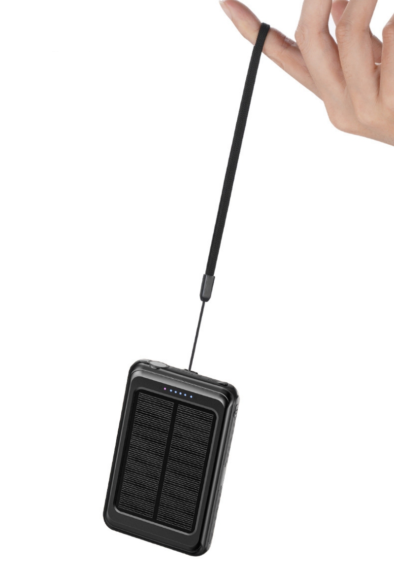 Wireless Solar Mobile Charger Portable Power Bank 5000mah Solar Charger 5000mAh