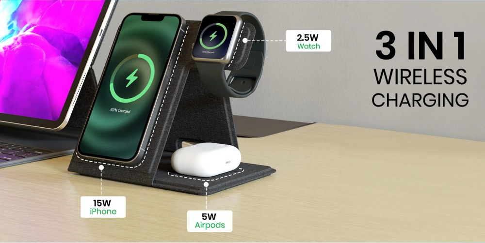Eco Friendly Wireless Charger Foldable wireless charger