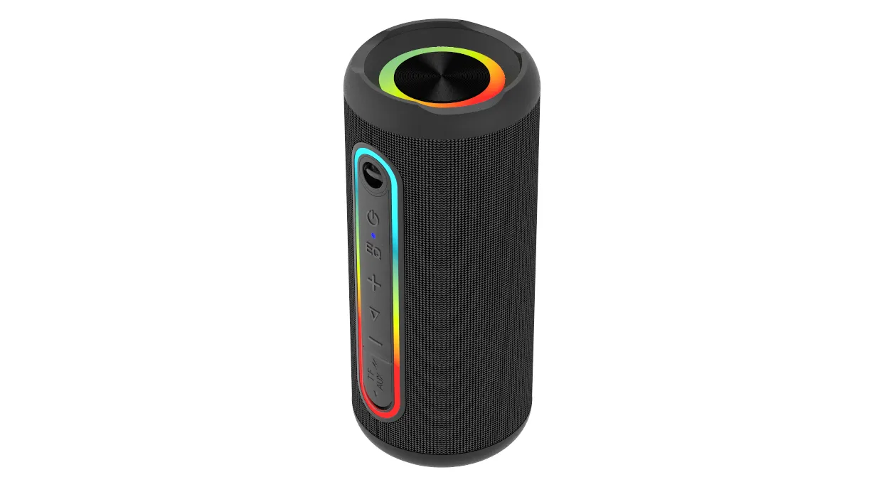 Boombox 360 LED Outdoor Portable Wireless Bluetooth Speaker