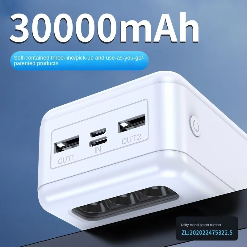 Portable Battery Charger 30000mAh Wireless Charger Powerbank Fast charger 22.5W