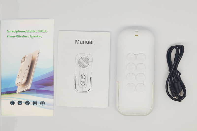 mobile phone holder bluetooth speaker 2 in 1