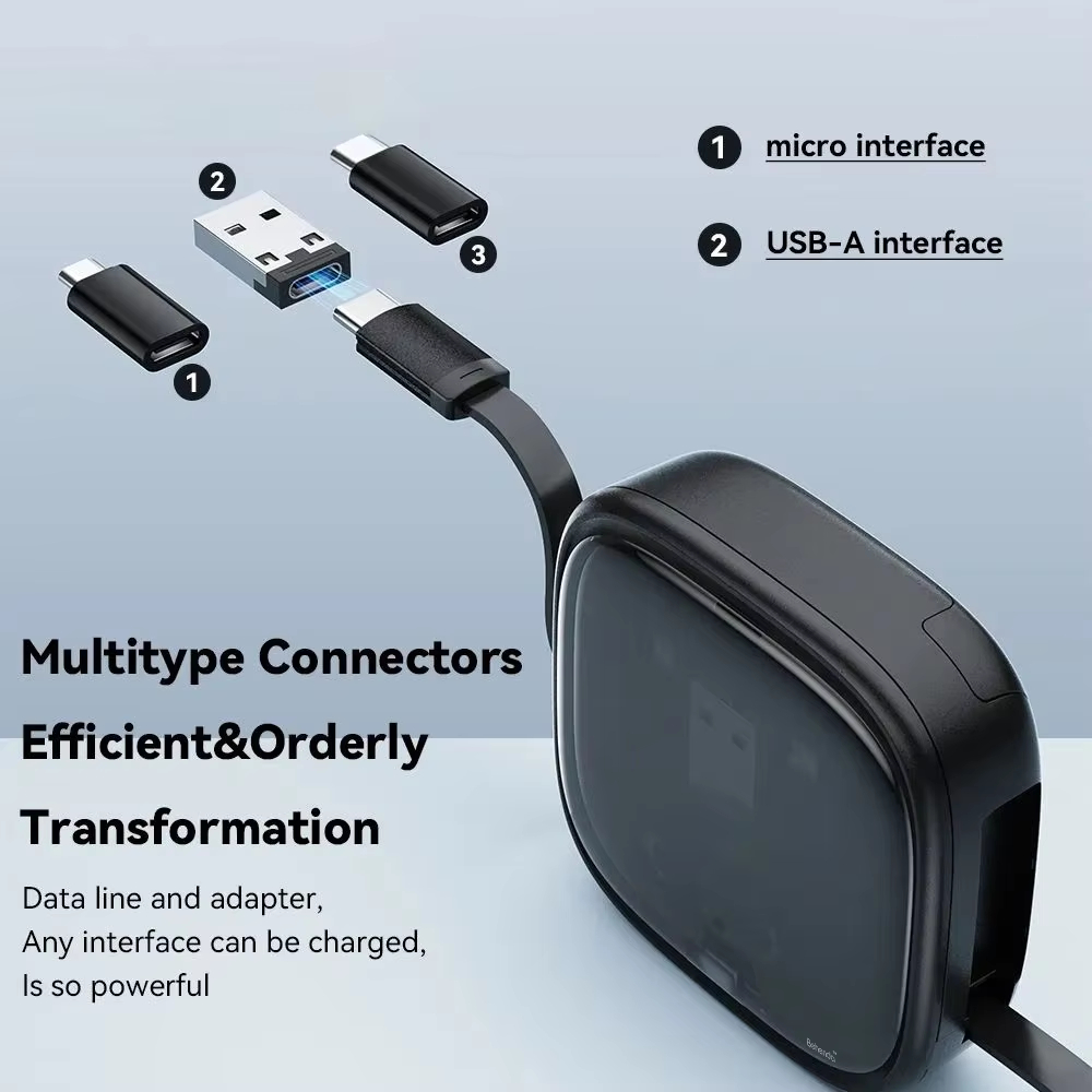Charging Cable 60W Multi-Functional Integrated Organizer
