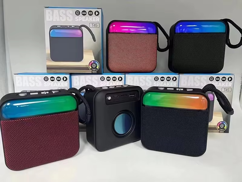 RGB Light 5W Mini Wireless Portable Bluetooth Speaker