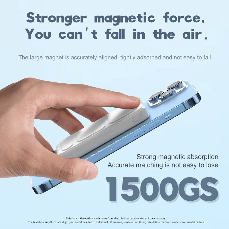 Portable Powerbank 10000mAh Magnetic Battery Pack With Foldable Stand Power Bank PD 20W Fast Charging