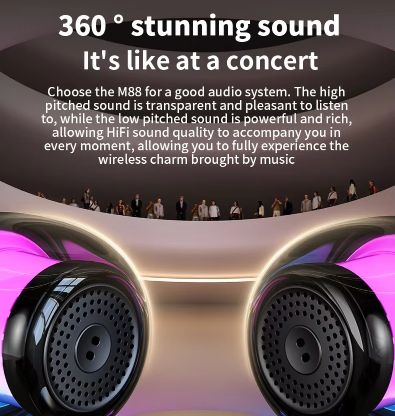 square bluetooth speaker Rotation Colorful LED Bluetooth speaker