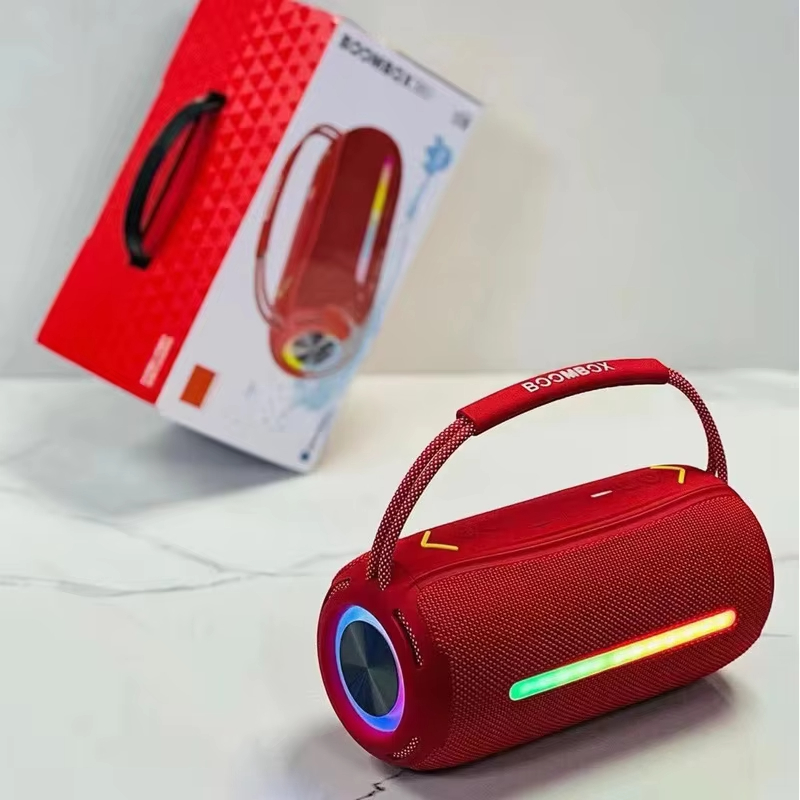 Boombox 360 LED Outdoor Portable Wireless Bluetooth Speaker