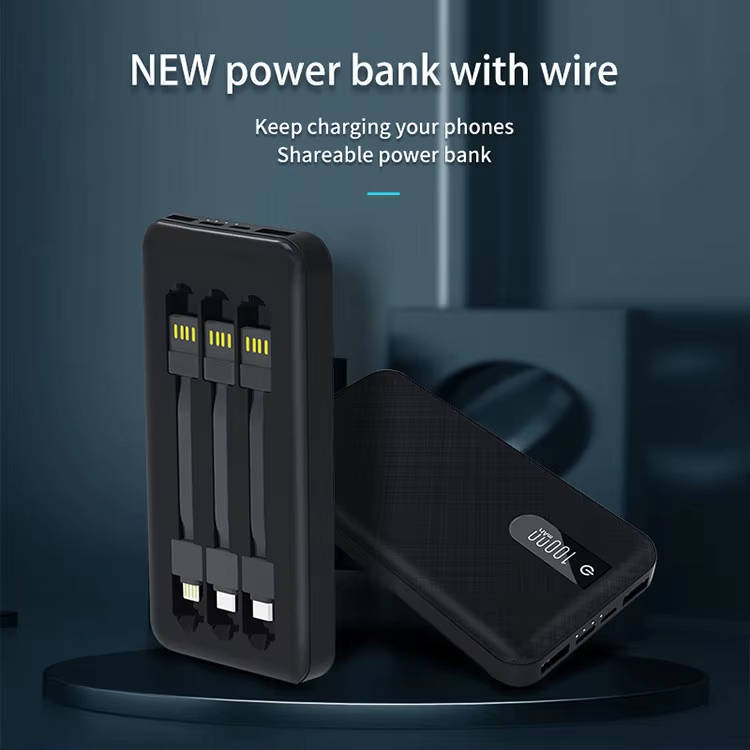 Portable Battery Charger 10000mAh Wireless Charger Powerbank