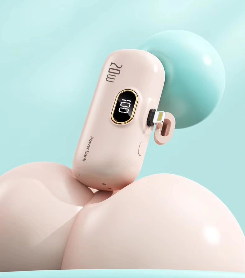 5000mAh Wholesale Capsule Pocket Power Bank
