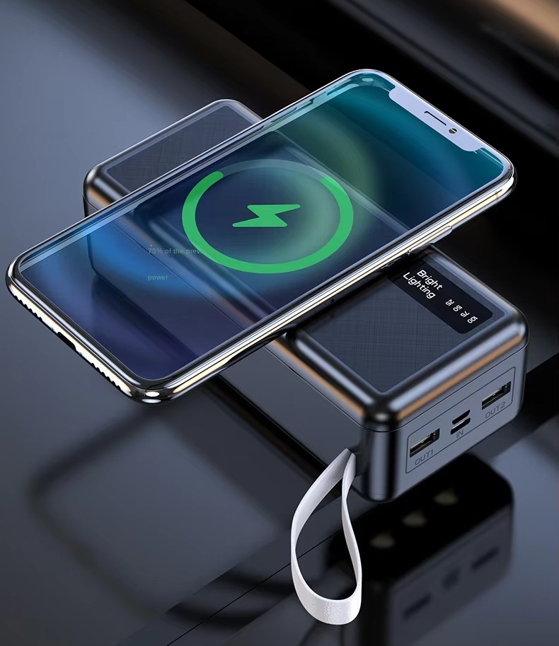 Portable Battery Charger 30000mAh Wireless Charger Powerbank Fast charger 22.5W