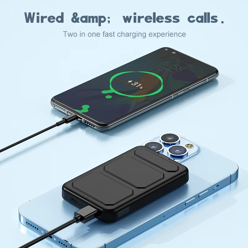 Portable Powerbank 10000mAh Magnetic Battery Pack With Foldable Stand Power Bank PD 20W Fast Charging