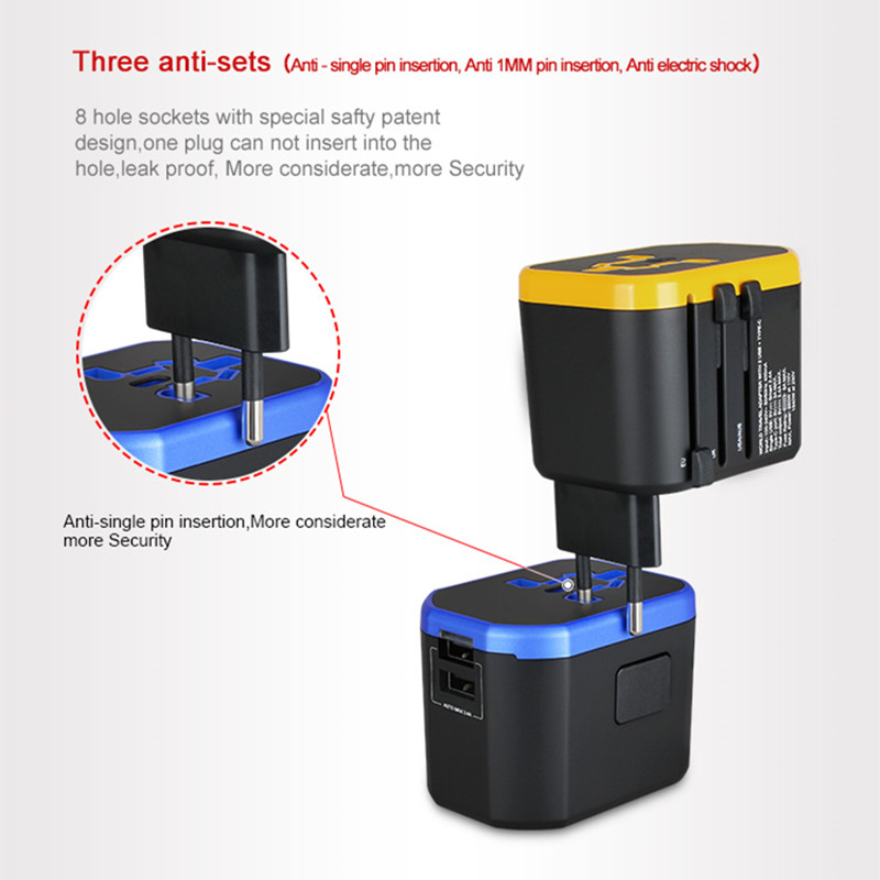 Wall plug charger adaptor
