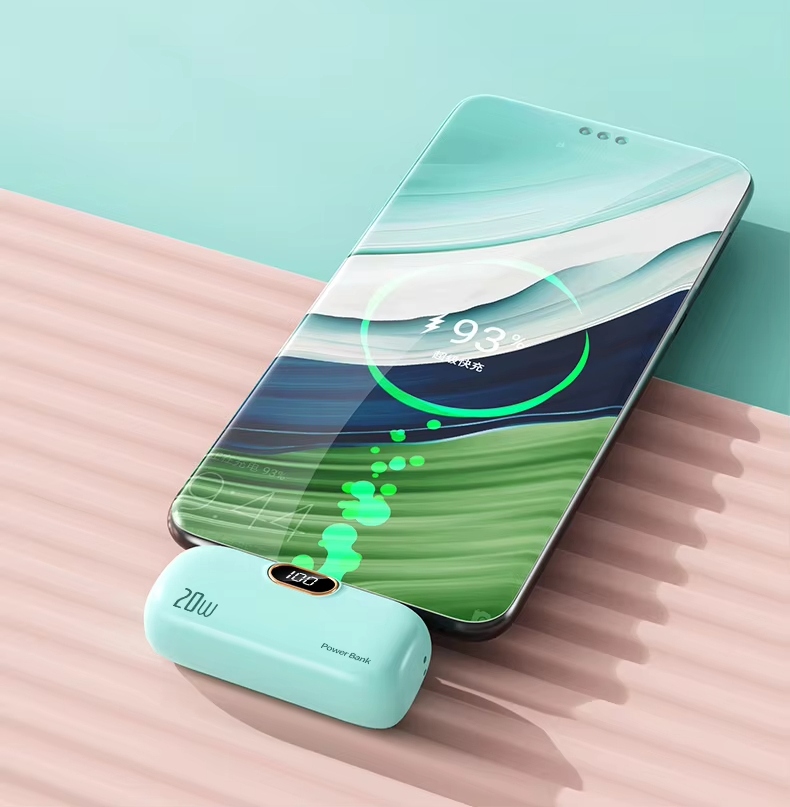 5000mAh Wholesale Capsule Pocket Power Bank