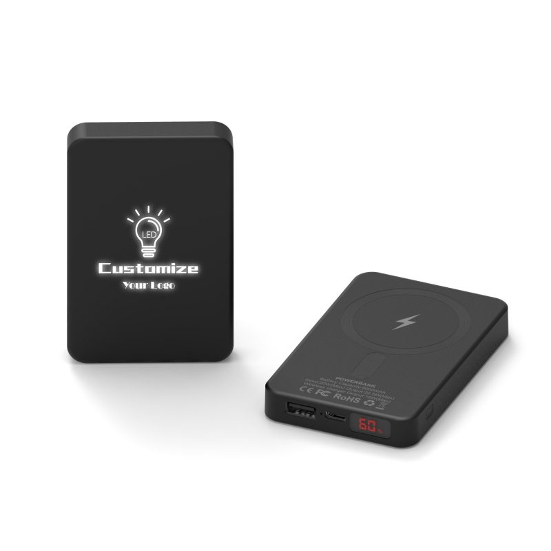 Pocket 22.5W Magnetic Wireless Charging Powerbank 5000mah With Usb Portable Mini Power Bank